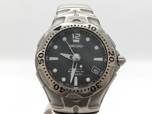 SEIKO 5J22-0B80 000149 Autoquartz Men's Watch