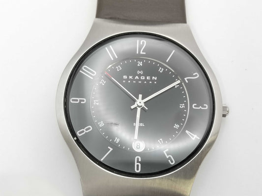 Skagen 233XXLSLB Quartz Black Dial Men's Watch
