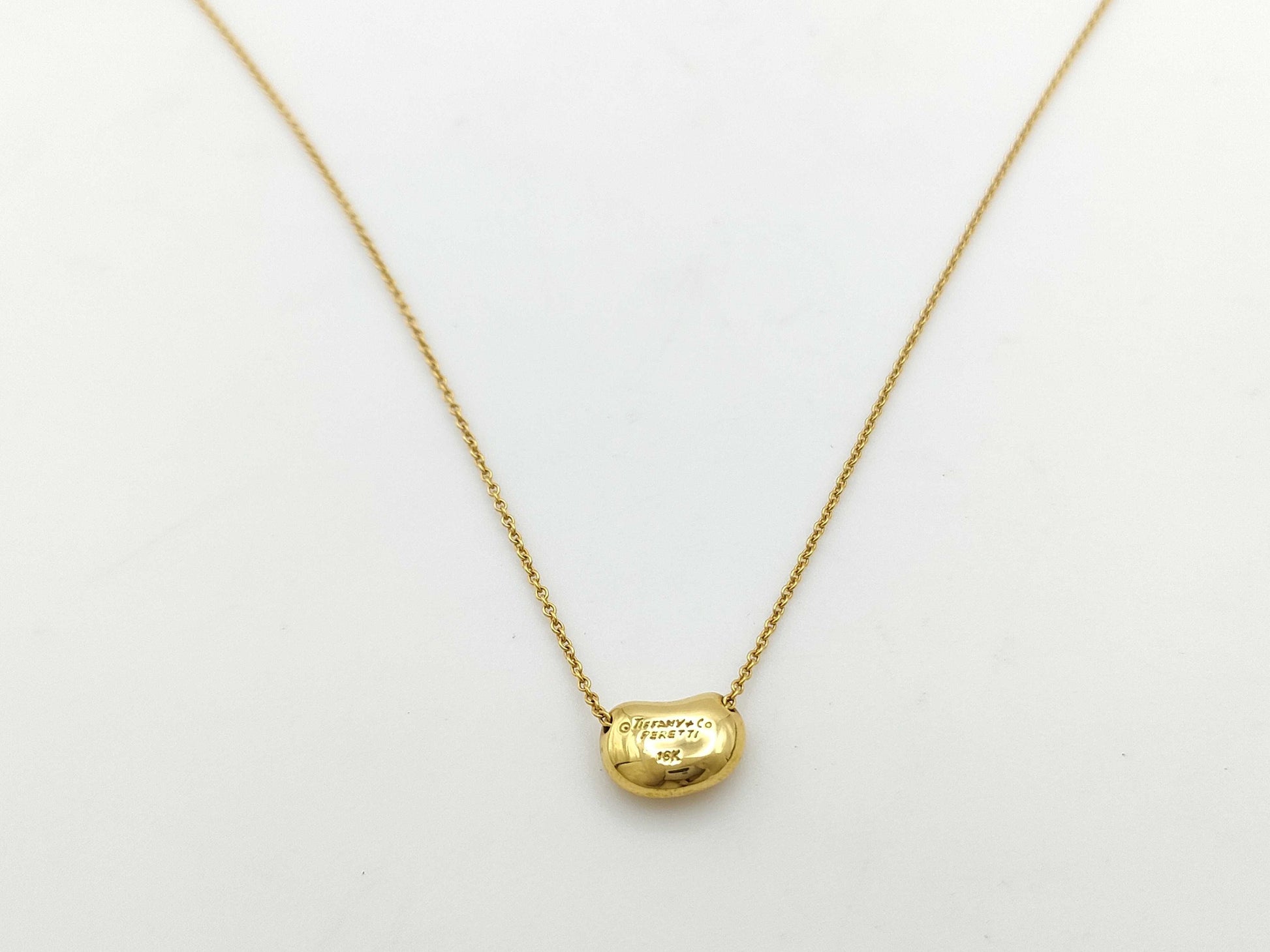 Tiffany & Co. Bean 18K 2.9g Necklace 