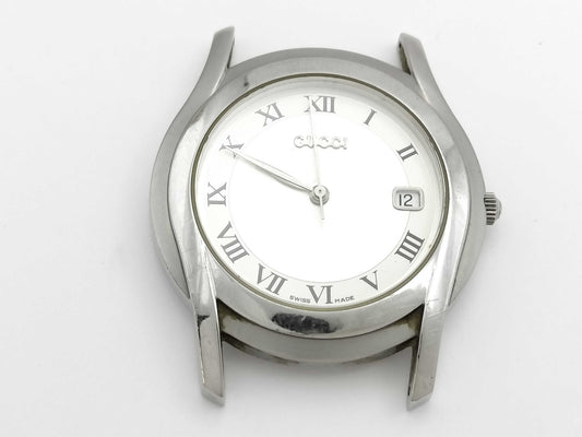GUCCI 5500M 0019139 Quartz Silver Dial Boys' Watch