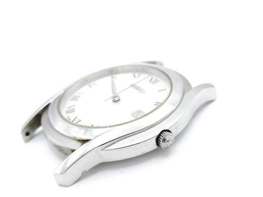 GUCCI 5500M 0019139 Quartz Silver Dial Boys' Watch