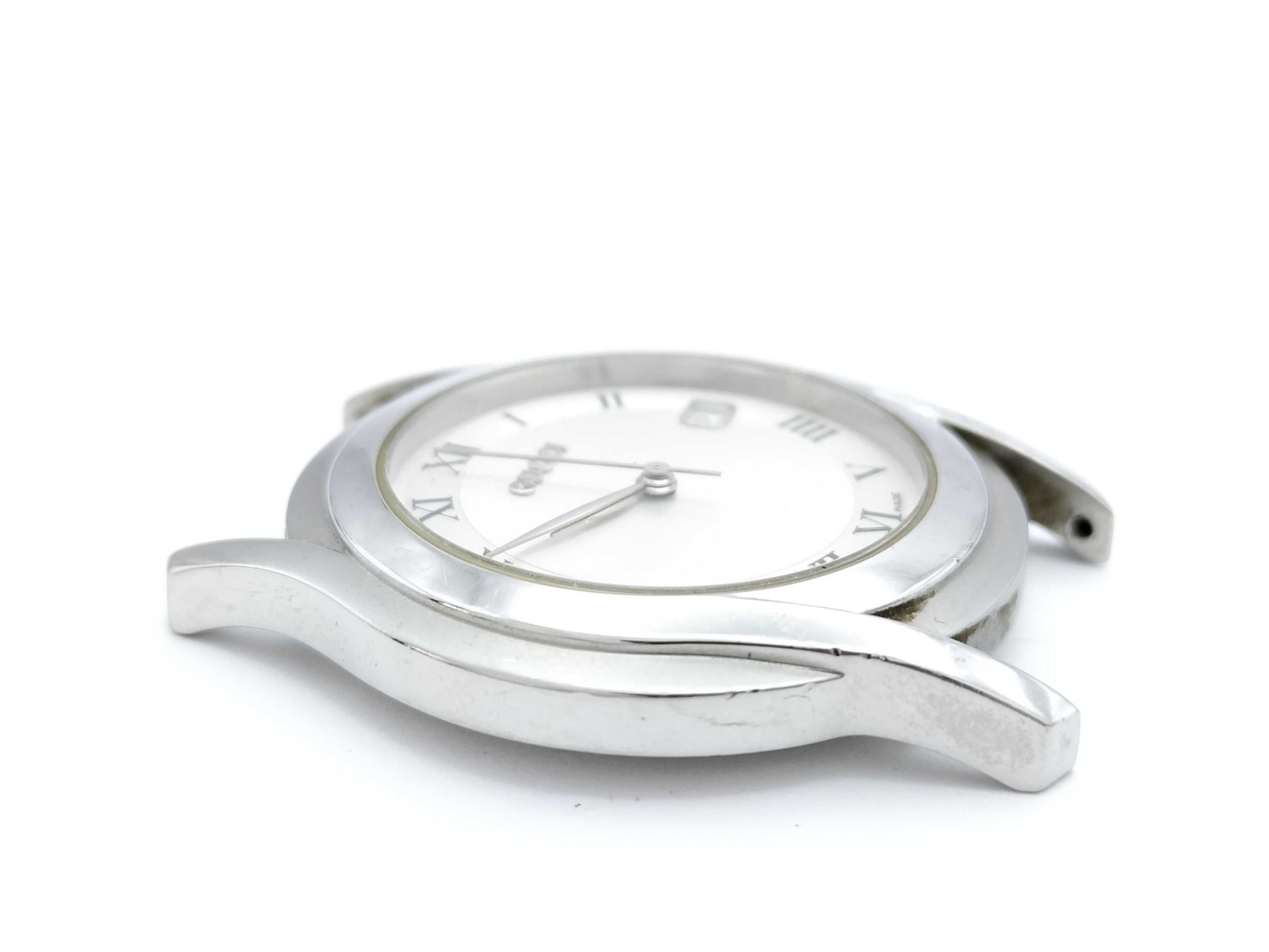 GUCCI 5500M 0019139 Quartz Silver Dial Boys' Watch
