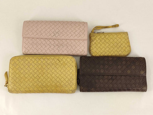 BOTTEGA VENETA Intrecciato Wallet and 4 Accessories Set