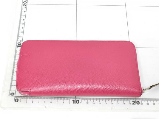 HERMES Long Wallet in Shocking Pink