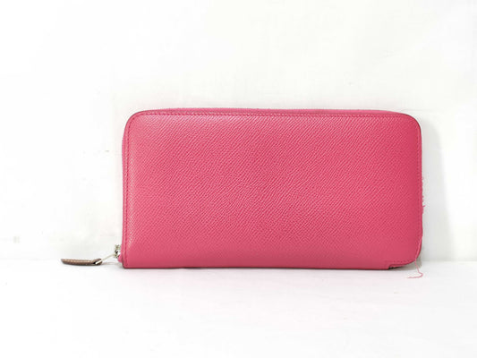HERMES Long Wallet in Shocking Pink