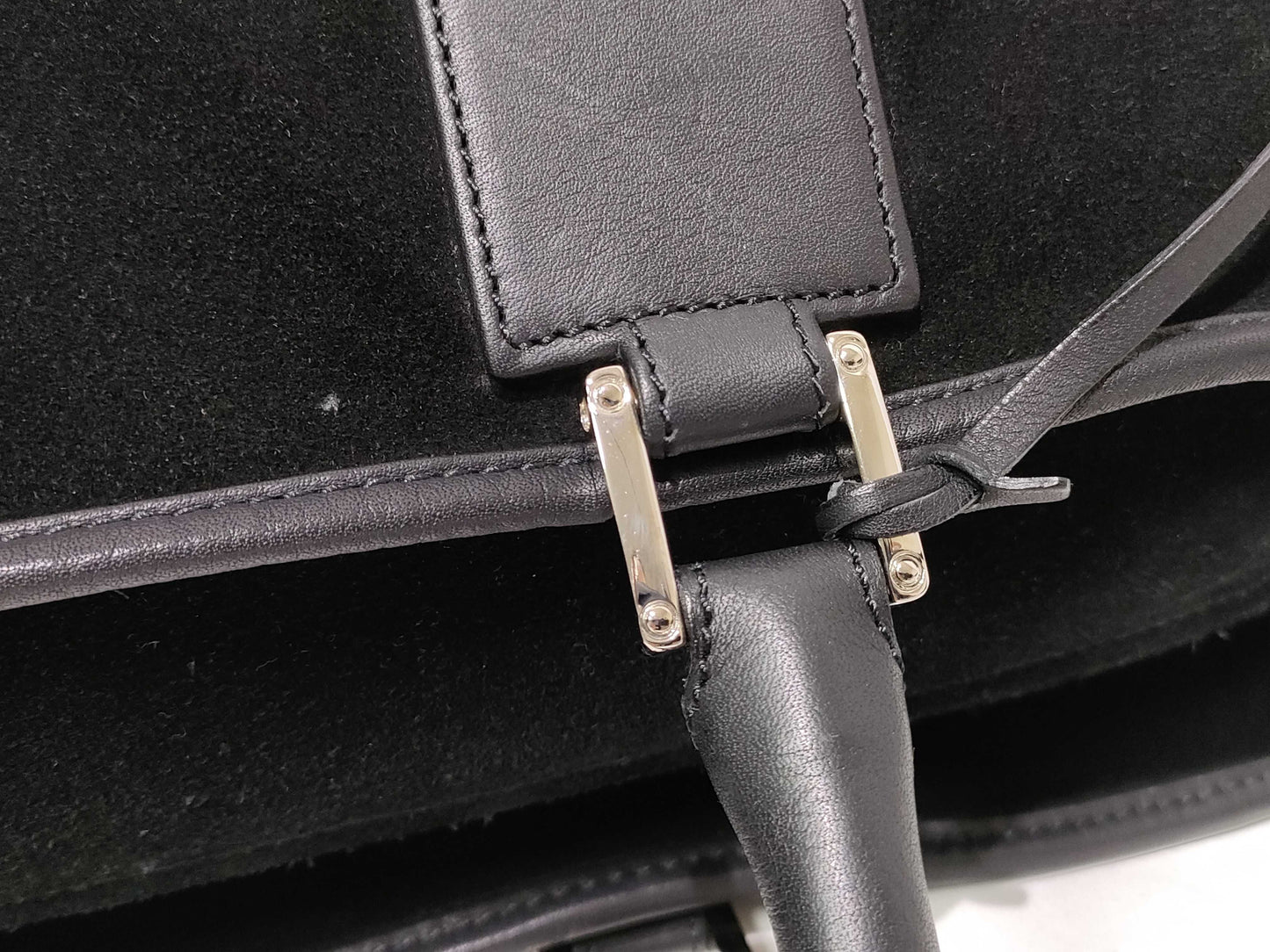 LOEWE Amazona Handbag Black with Shopper Boston Bag
