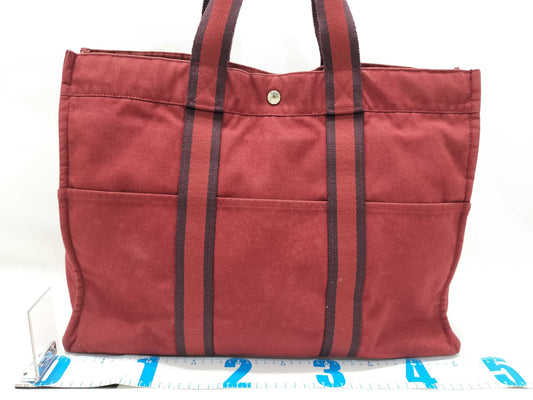 HERMES Foul Tote HERMES Foul Tote Red Tote Bag