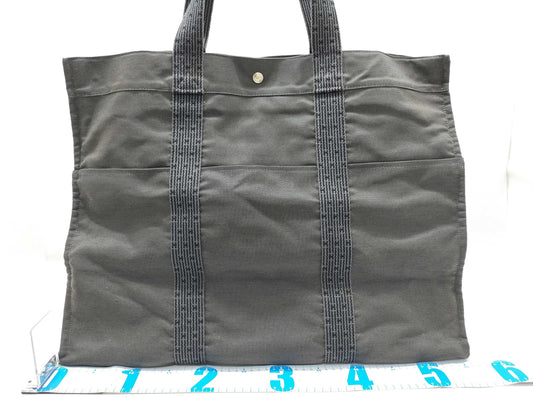 HERMES Air Line Hermes Air Line Black Boston Bag