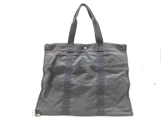 HERMES Air Line Hermes Air Line Black Boston Bag