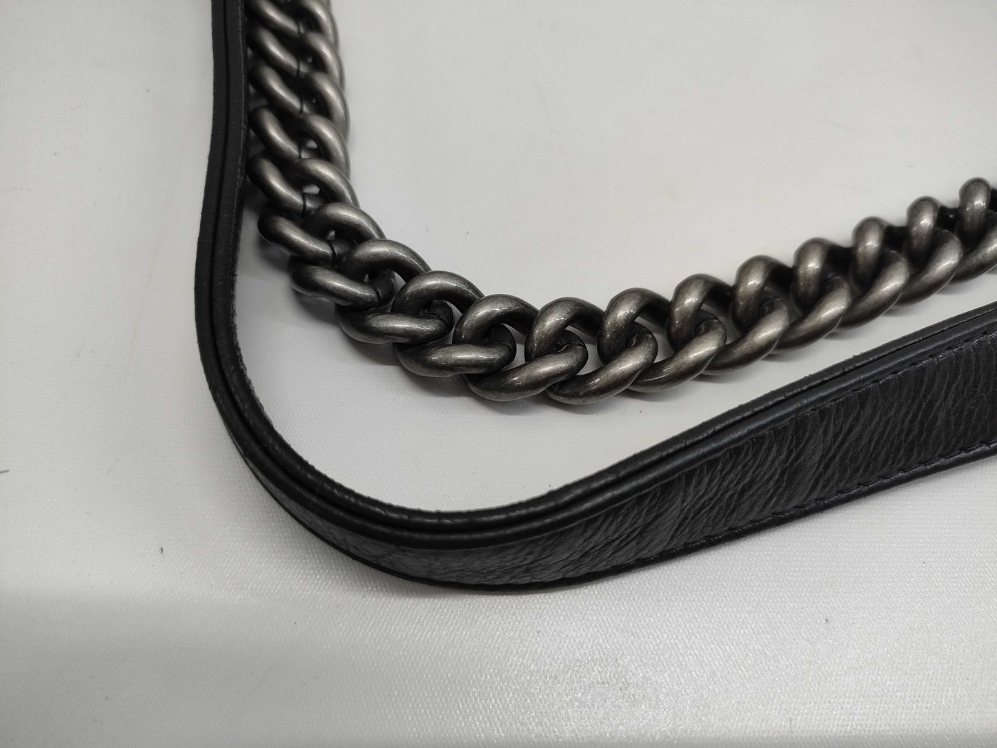 CHANEL Matelasse Boy 30 Matelasse Shoulder Bag