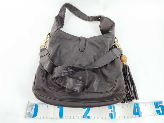 GUCCI New Jackie Black Bag with Shoulder Strap