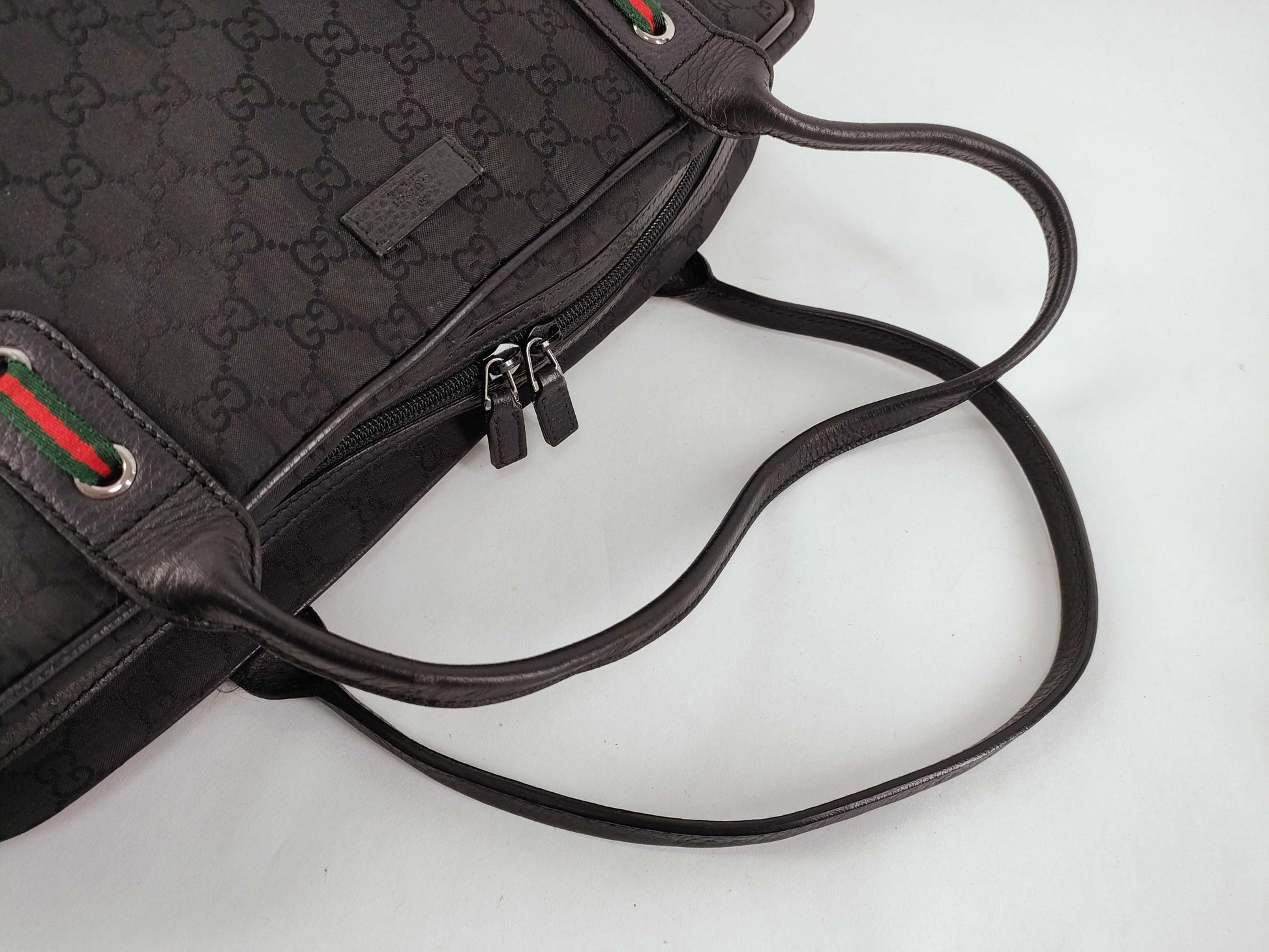 GUCCI Gucci Princess Bag Black Sherry Line Boston Bag