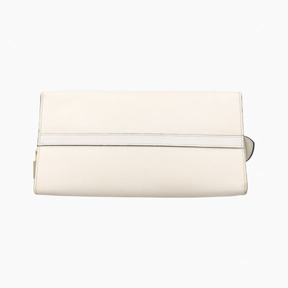 PRADA Esplanade White Leather 117 X Handbag
