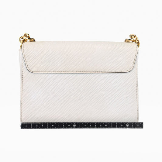 LOUIS VUITTON Twist MM Light Gray Epi Shoulder Bag M21026AR3169