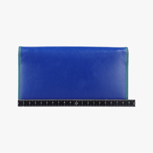 GUCCI Horsebit 1955 Blue Leather Shoulder Bag 621892