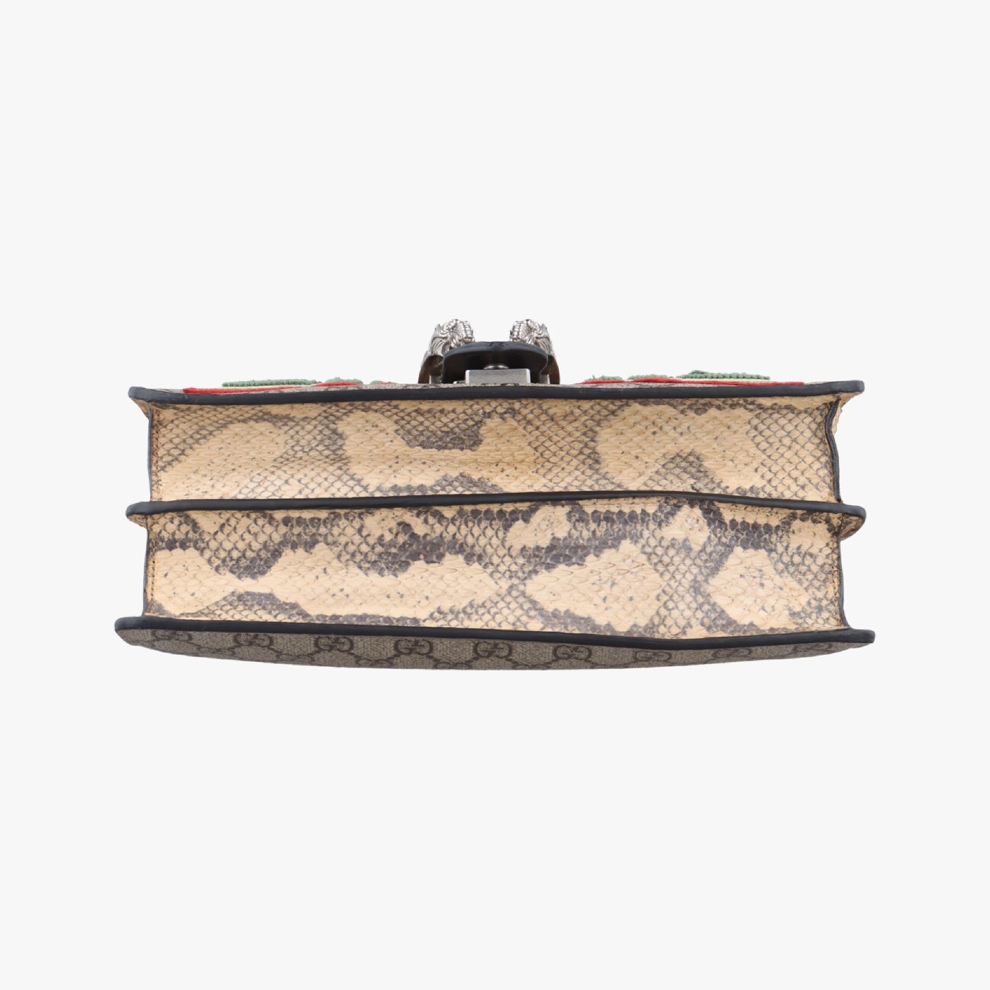 GUCCI Dionysus Brown x Multicolor PVC Coated Canvas Shoulder Bag 400249G020853364