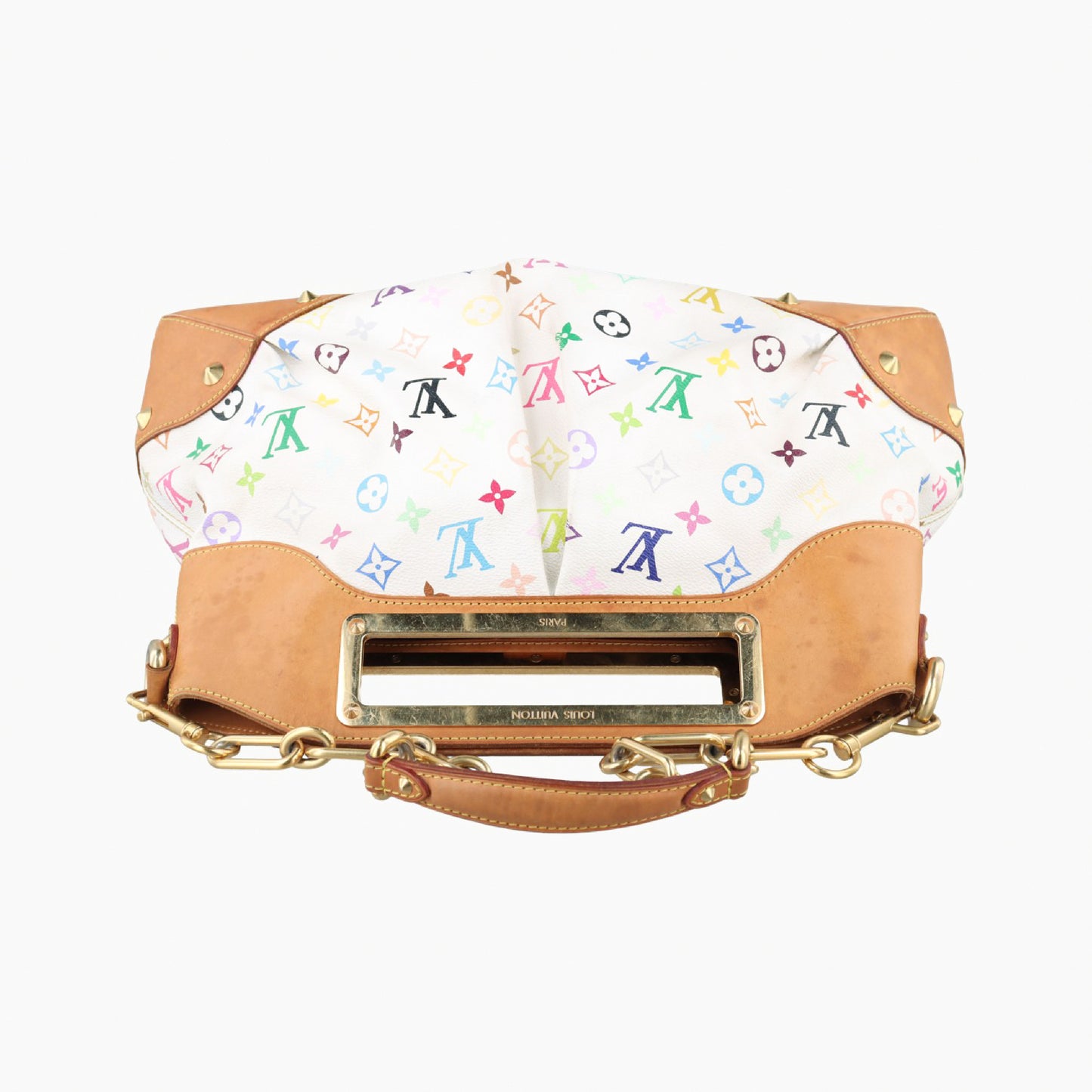 LOUIS VUITTON Judy GM Bron Monogram Multicolore Shoulder Bag M40253