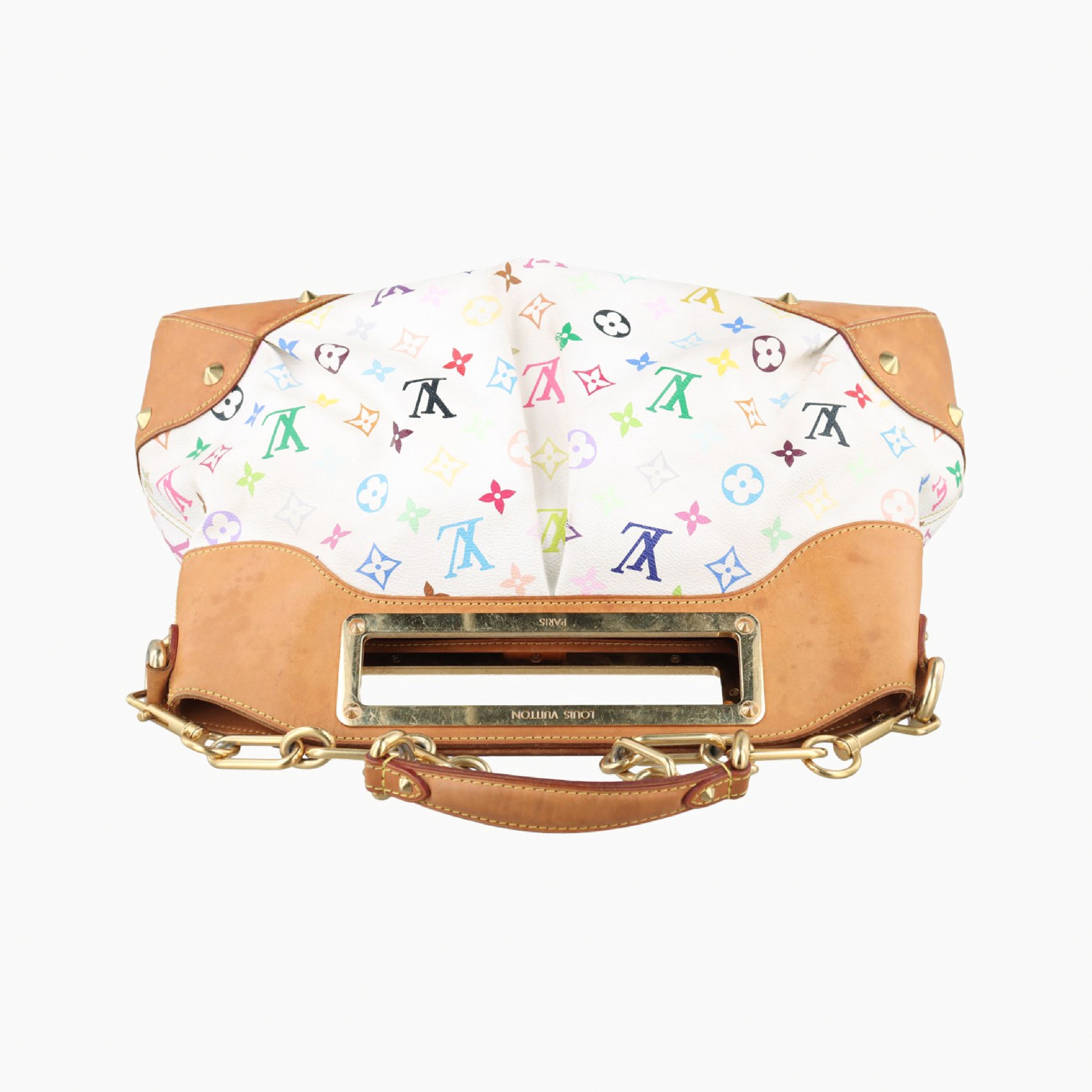 LOUIS VUITTON Judy GM Bron Monogram Multicolore Shoulder Bag M40253