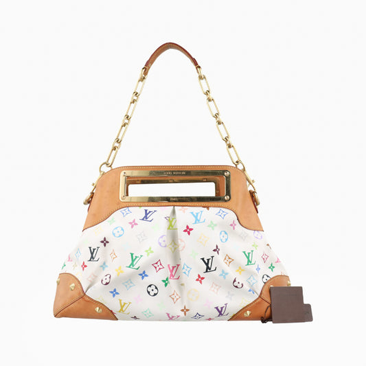 LOUIS VUITTON Judy GM Bron Monogram Multicolore Shoulder Bag M40253