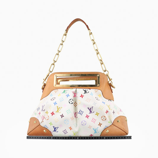 LOUIS VUITTON Judy GM Bron Monogram Multicolore Shoulder Bag M40253