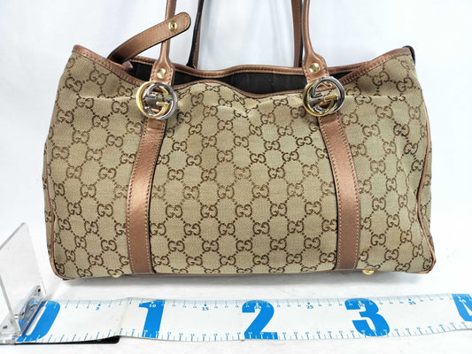 GUCCI GG Canvas GUCCI Gucci Tote Bag Tote Bag