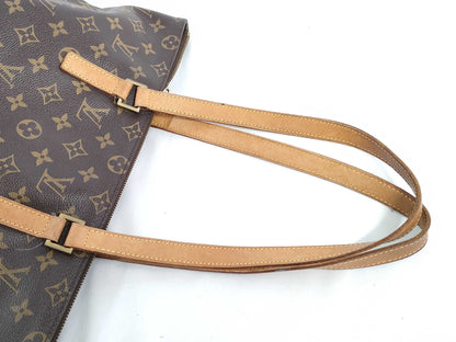LOUIS VUITTON Monogram Caba Maison M51151 AR0071 Brown Tote Bag