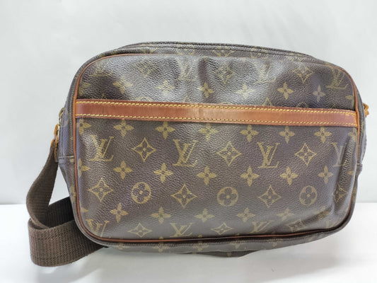 LOUIS VUITTON Monogram ID - Louis Vuitton Monogram Reporter PM M45254 - Grade BC Shoulder Bag