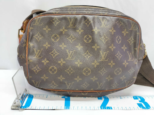 LOUIS VUITTON Monogram ID - Louis Vuitton Monogram Reporter PM M45254 - Grade BC Shoulder Bag