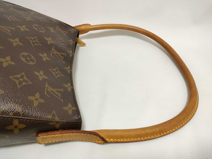 LOUIS VUITTON Monogram KR - Louis Vuitton M51146 Monogram Canvas Looping MM Bag Handbag