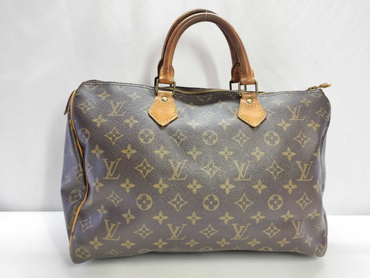 LOUIS VUITTON Monogram ID - Louis Vuitton Monogram Speedy 35 M41524 - Grade B Handbag