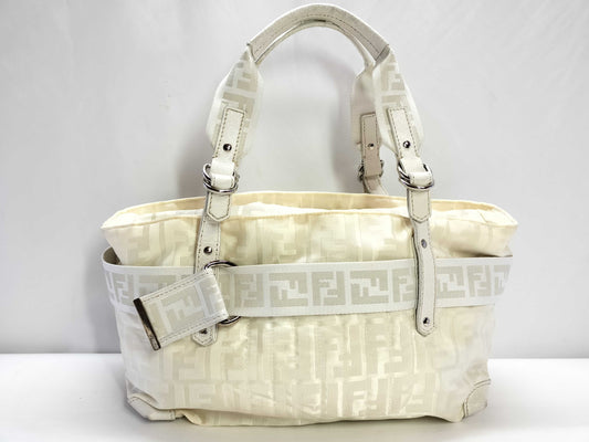 FENDI Zucca ID - Fendi Zucca Nylon Tote Bag 8BH143 - Grade B Handbag