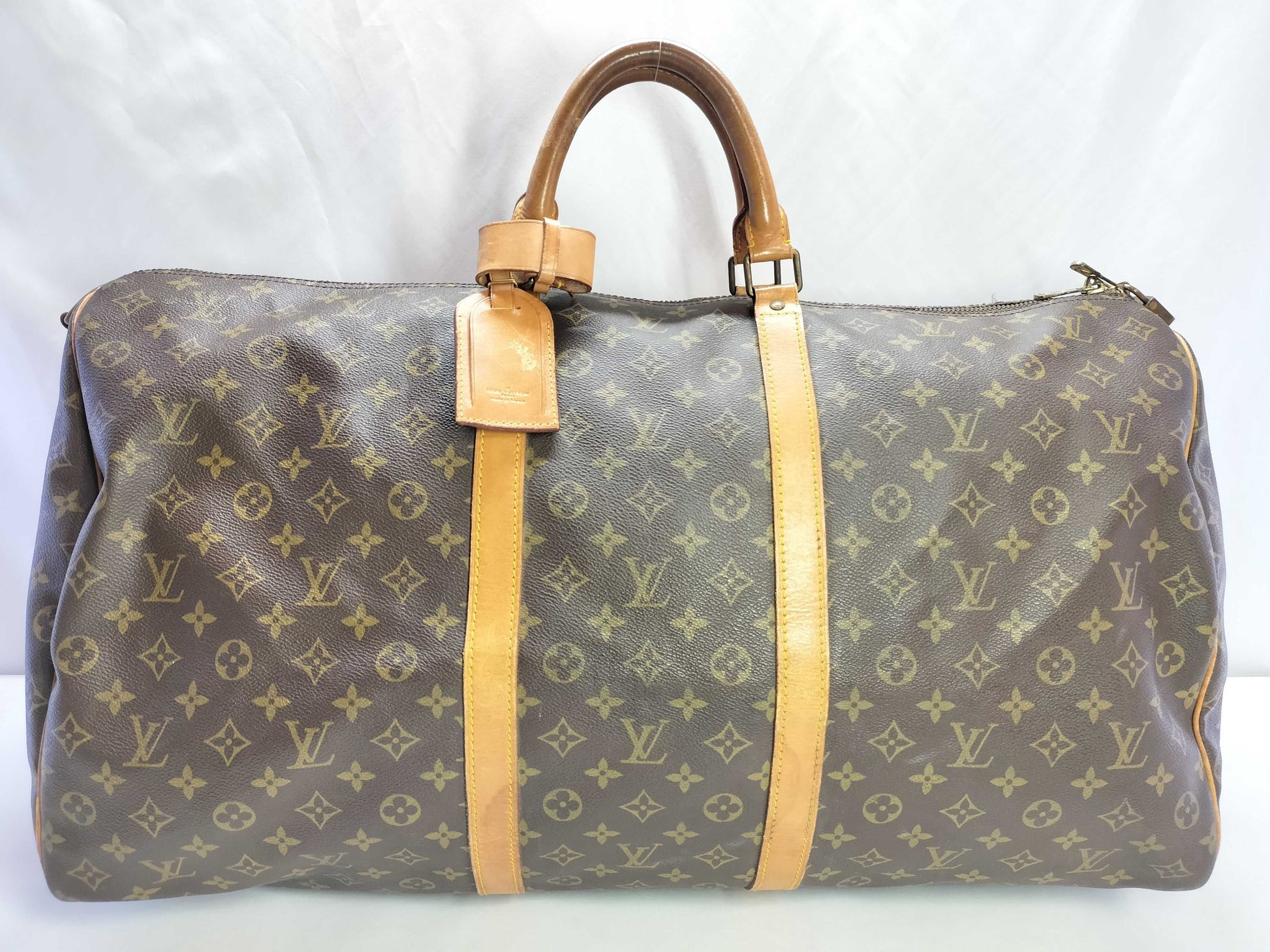 LOUIS VUITTON Monogram Keepall 60 M41422 852 Boston Bag