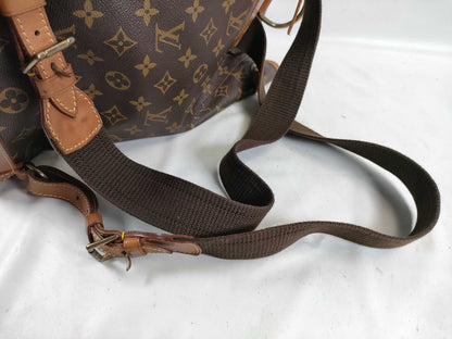 LOUIS VUITTON Monogram ID - Louis Vuitton Montsouris Monogram Canvas Bag 32cm #SD0926 GHW Backpack - Gr Backpack