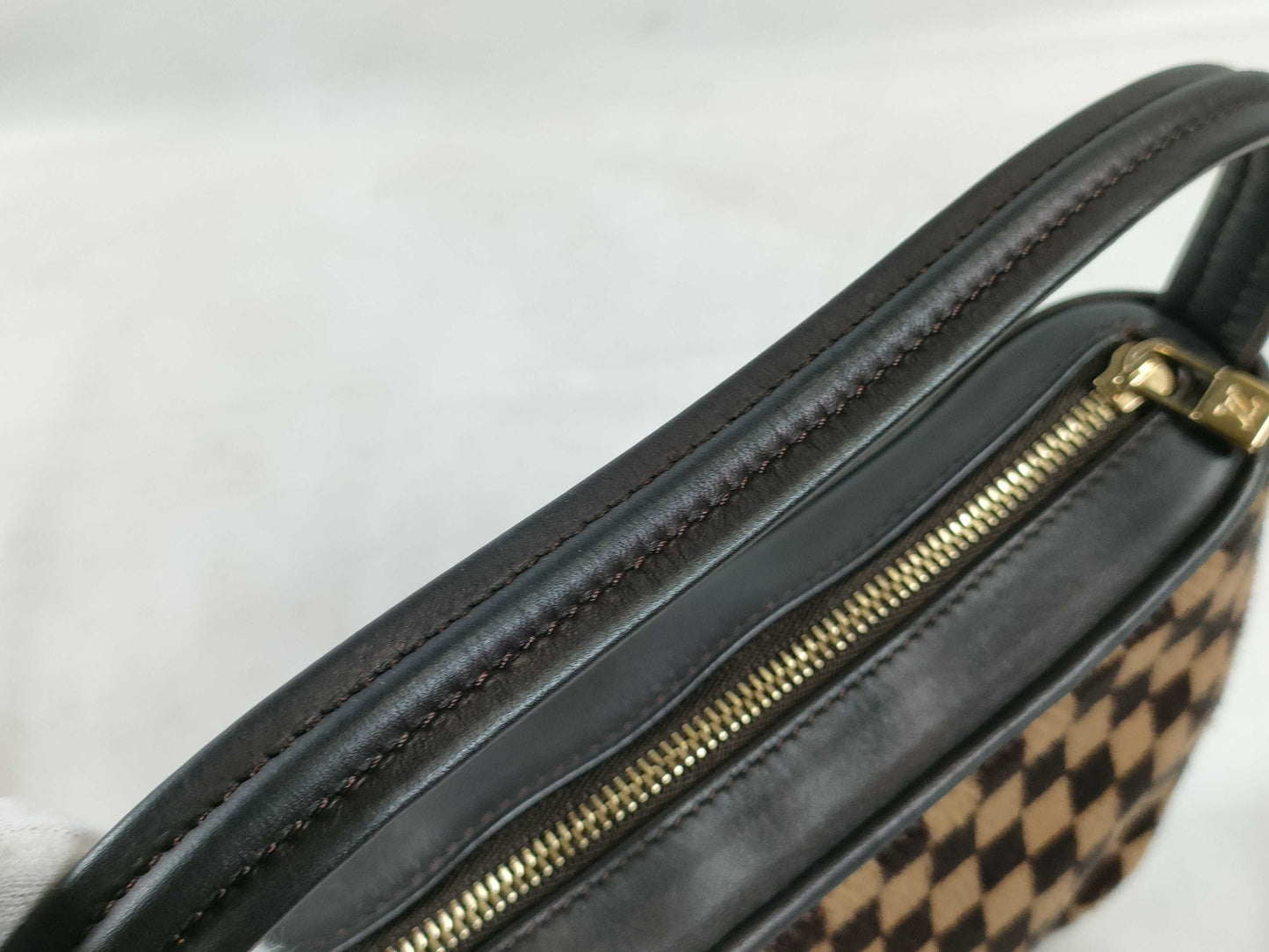 LOUIS VUITTON Damier ID - Louis Vuitton Damier Ebene Sauvage Tiger M92132 - Grade B Handbag