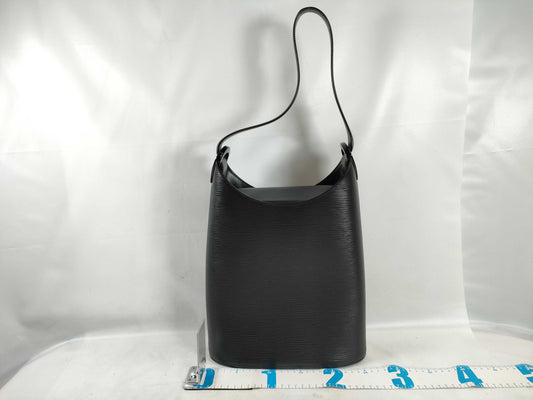 LOUIS VUITTON Epi Verso M52812 Black Shoulder Bag