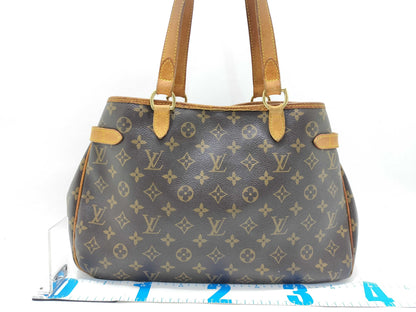 LOUIS VUITTON Monogram Batignolles Horizontal M51154 DU0096 Brown Tote Bag