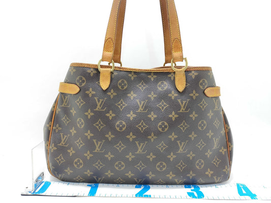 LOUIS VUITTON Monogram Batignolles Horizontal M51154 DU0096 Brown Tote Bag