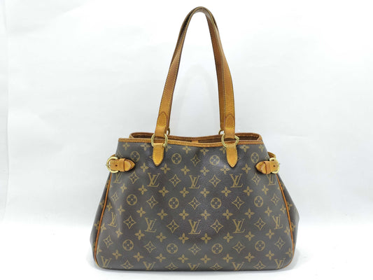 LOUIS VUITTON Monogram Batignolles Horizontal M51154 DU0096 Brown Tote Bag