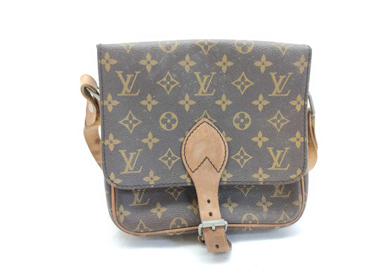 LOUIS VUITTON Monogram Cartouchiere M51252 Shoulder Bag