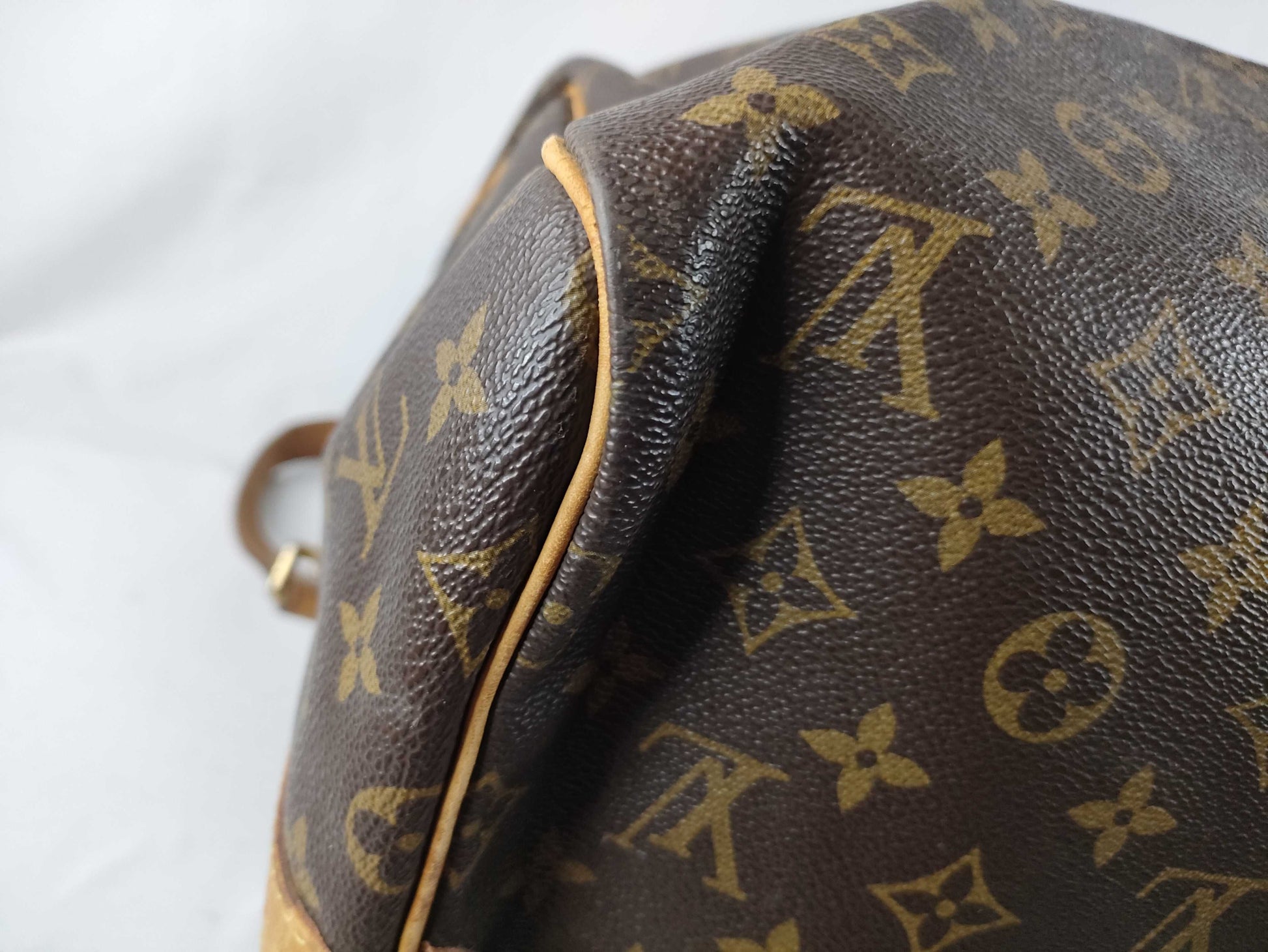 LOUIS VUITTON Monogram Keepall Bandouliere 55 M41414 TH0936 Boston Bag