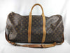 LOUIS VUITTON Monogram Keepall Bandouliere 55 M41414 TH0936 Boston Bag