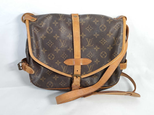 LOUIS VUITTON LOUIS VUITTON Monogram Saumur 30 M42256 AR1912 Shoulder Bag