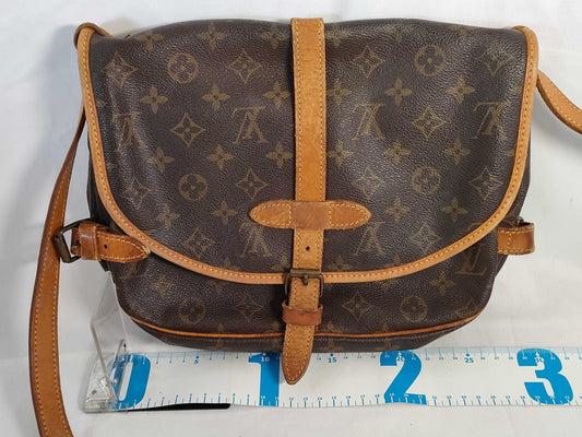 LOUIS VUITTON LOUIS VUITTON Monogram Saumur 30 M42256 AR1912 Shoulder Bag