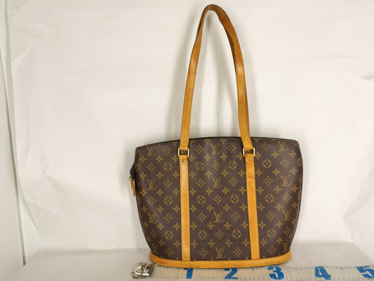 LOUIS VUITTON Monogram Babylon M51102 VI0967 Brown Tote Bag