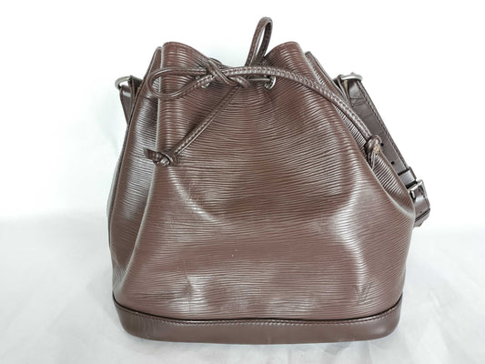 LOUIS VUITTON Epi FR-Louis Vuitton Epi Noe Brown Shoulder Bag