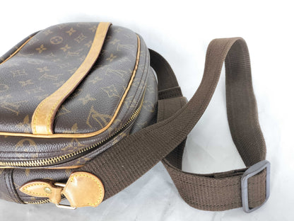 LOUIS VUITTON Monogram Reporter PM M45254 SP0021 Brown Shoulder Bag