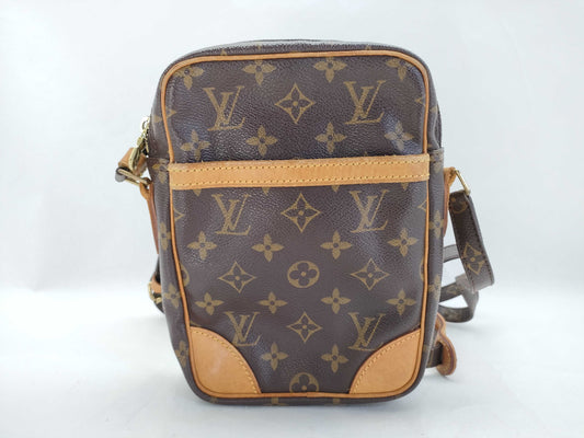 LOUIS VUITTON Monogram Danube M45266 SL1001 Brown Shoulder Bag
