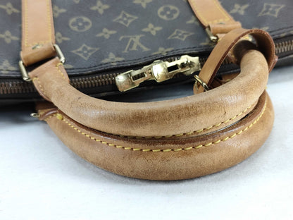 LOUIS VUITTON Monogram Keepall Bandouliere 60 M41412 VI0954 Brown Boston Bag 