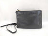 CELINE Trio Leather Shoulder Bag in Black