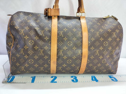 LOUIS VUITTON Monogram PH - Louis Vuitton Keepall Monogram 52cm Boston Bag